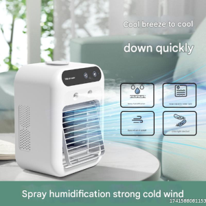 Air Conditioner Fan Refrigeration Fan Incense Humidifier Desktop Cooling Fan