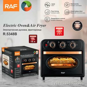 Standard 18L Multi functional Home Air Fryer Fully Automatic Intelligent Oven Fryer Visible Baking
